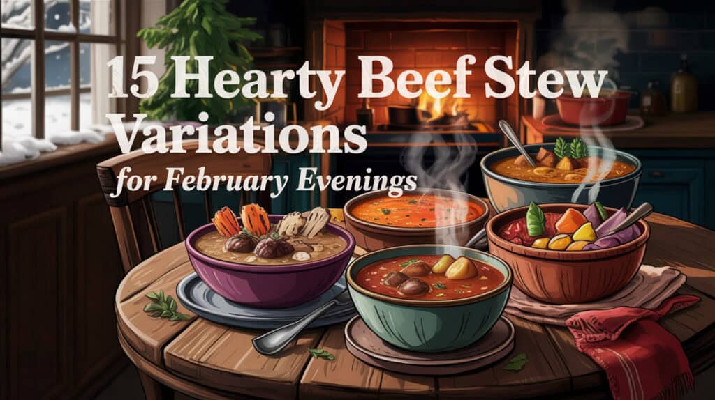 15 Hearty Beef Stew Variations for February Evenings