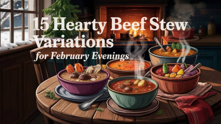 15 Hearty Beef Stew Variations for February Evenings