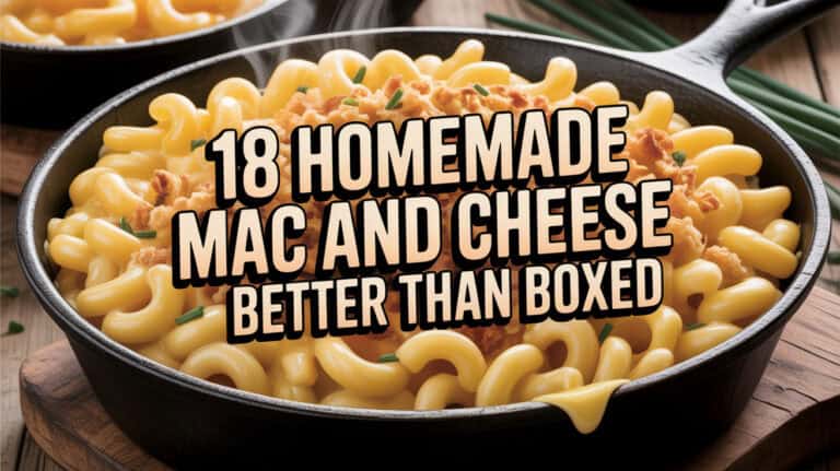 18 Homemade Mac and Cheese Recipes Better Than Boxed