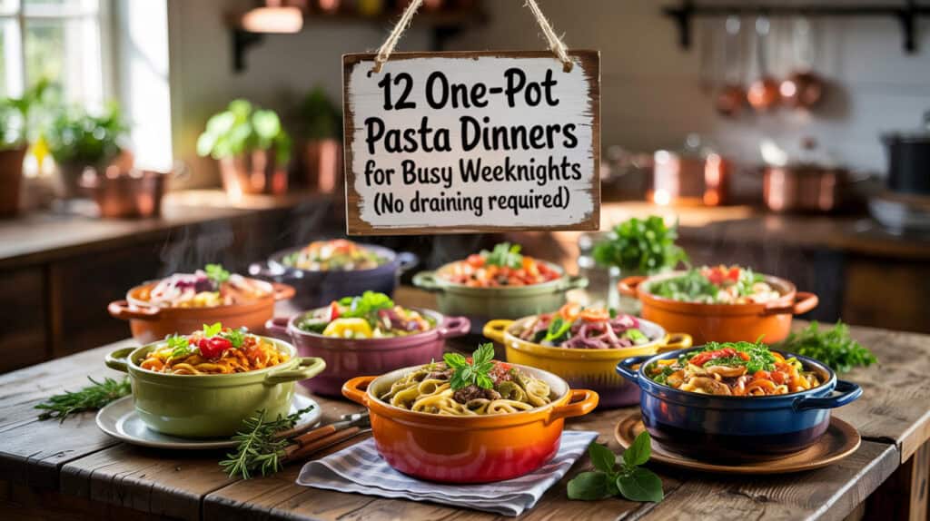 12 One-Pot Pasta Dinners for Busy Weeknights (No Draining Required)