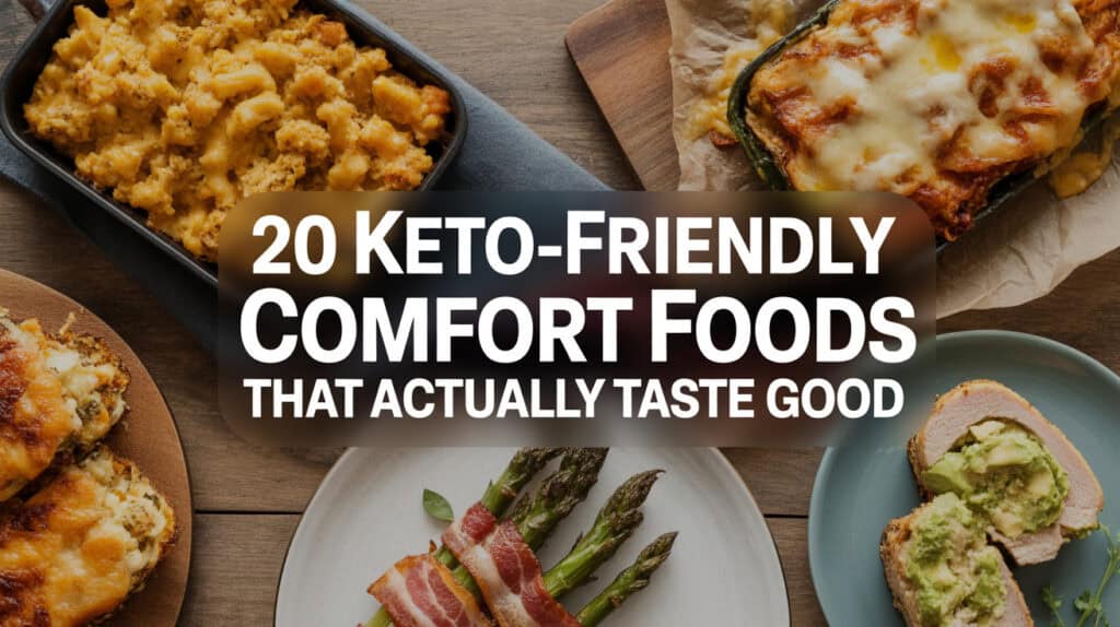 20 Keto-Friendly Comfort Foods That Actually Taste Good