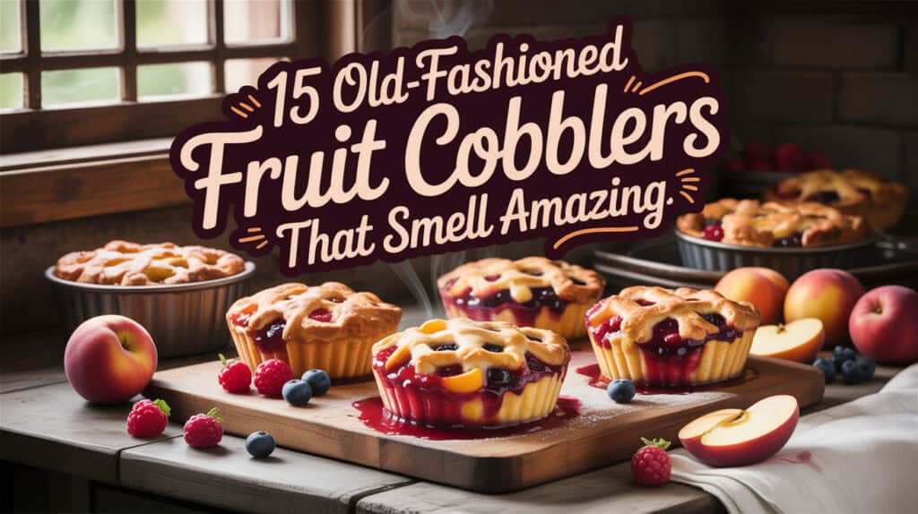15 Old-Fashioned Fruit Cobblers That Smell Amazing