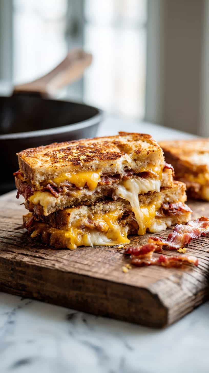 15 Cheesy Casserole Recipes That Taste Like Grandma Made Them 35 Bacon Cheeseburger Grilled Cheese