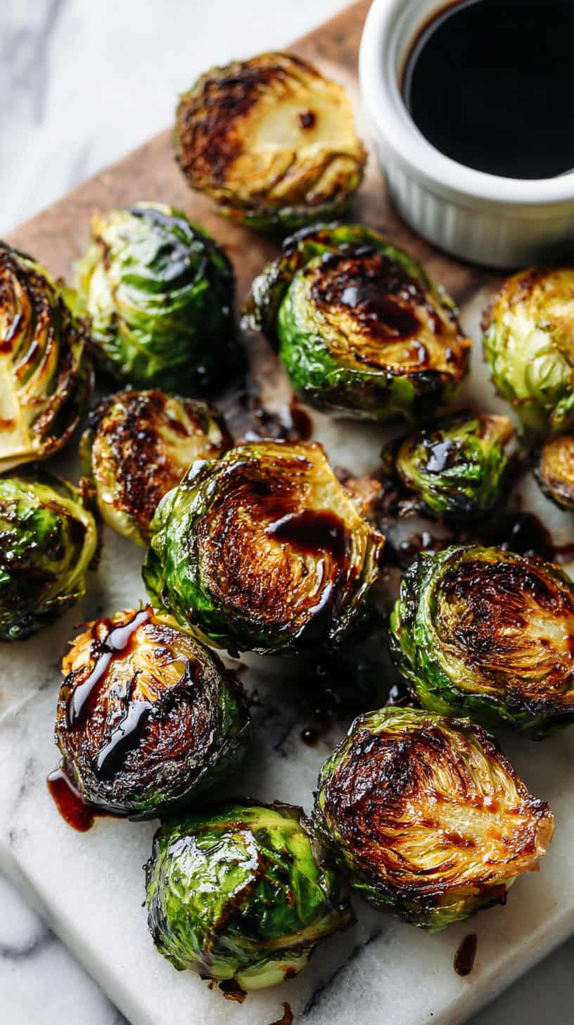 30 Keto-Friendly Side Dishes for Busy Moms 85 Balsamic Roasted Brussels Sprouts