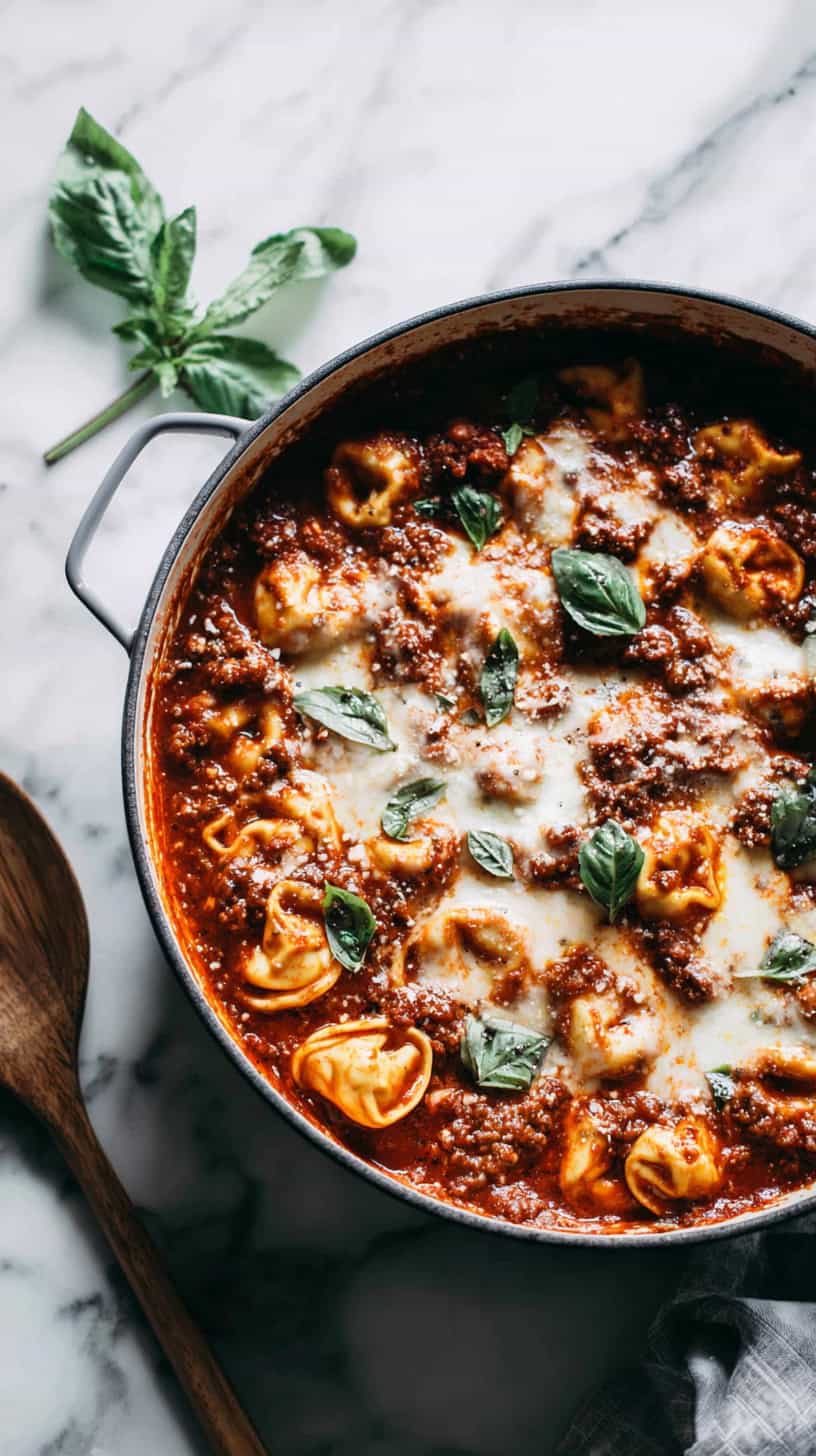 15 Cheesy Casserole Recipes That Taste Like Grandma Made Them 41 Beef Tortellini Skillet