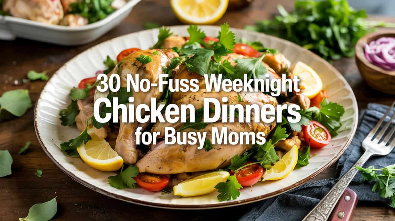 30 No-Fuss Weeknight Chicken Dinners for Busy Moms 1
