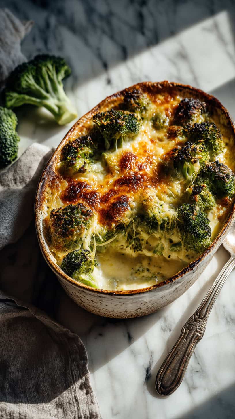 30 Keto-Friendly Side Dishes for Busy Moms 83 Broccoli Gratin