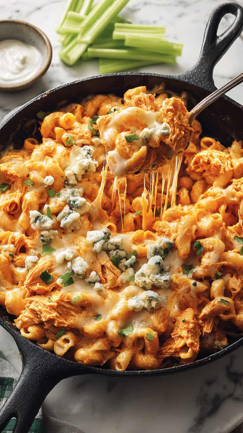 18 Homemade Mac and Cheese Recipes Better Than Boxed 42 Buffalo Chicken Mac Skillet