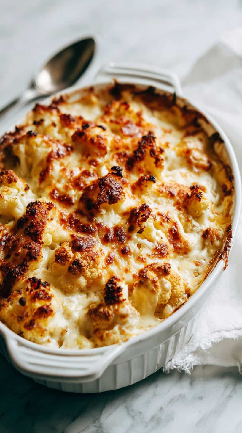 30 Keto-Friendly Side Dishes for Busy Moms 62 Cauliflower Mac and Cheese
