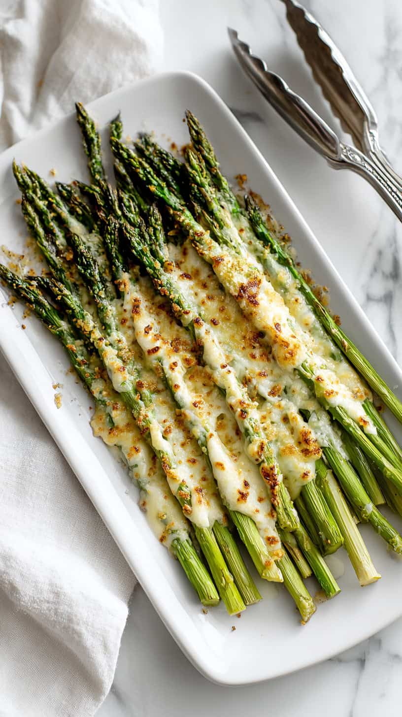 30 Keto-Friendly Side Dishes for Busy Moms 72 Cheesy Roasted Asparagus