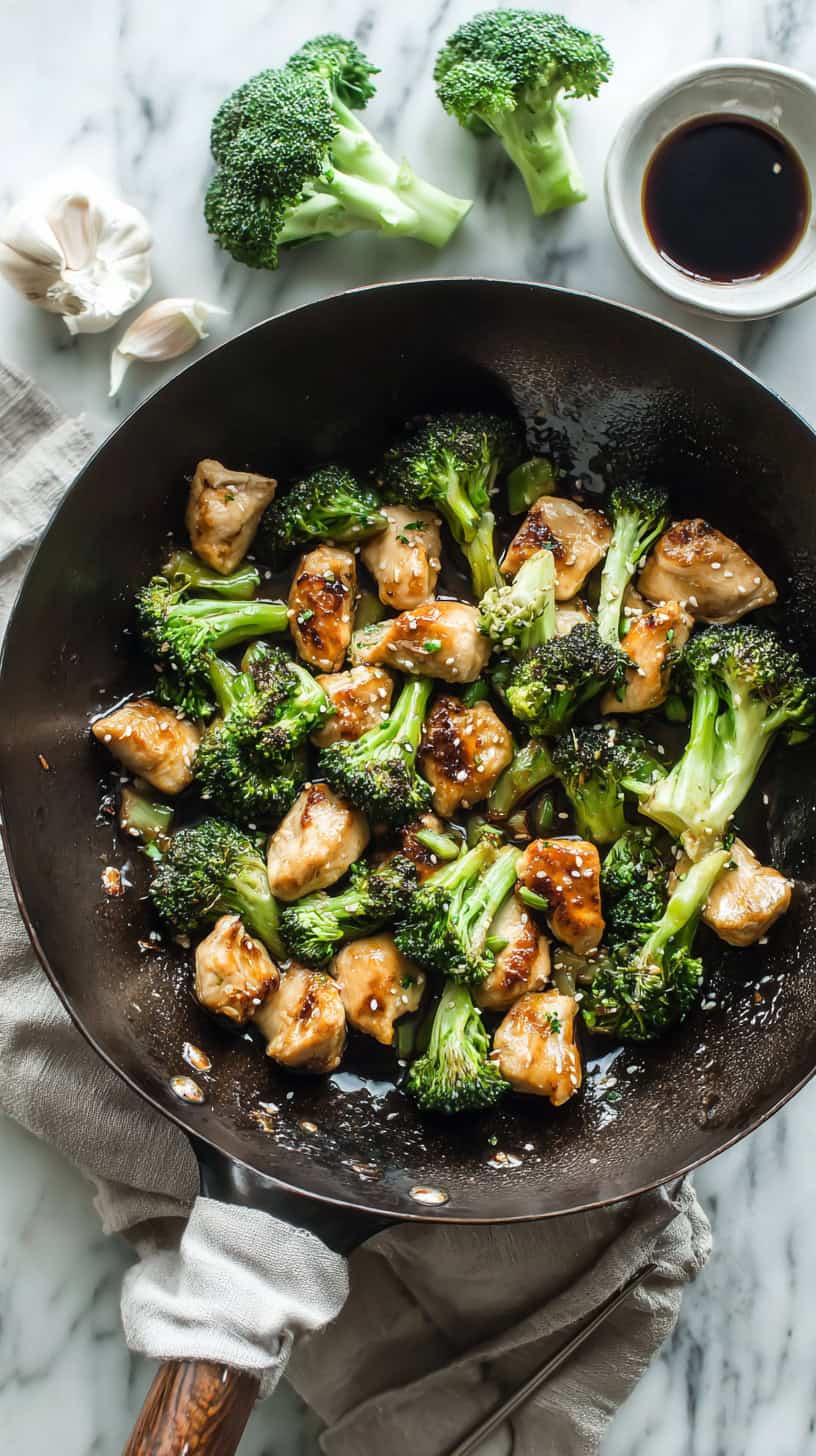 Chicken and Broccoli