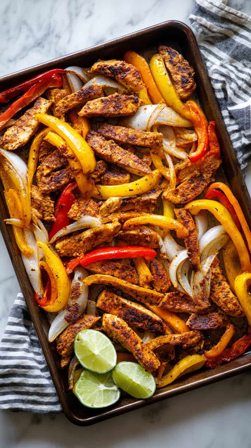 25 Sheet Pan Dinners That Make Cleanup a Breeze 57 Chicken Fajitas