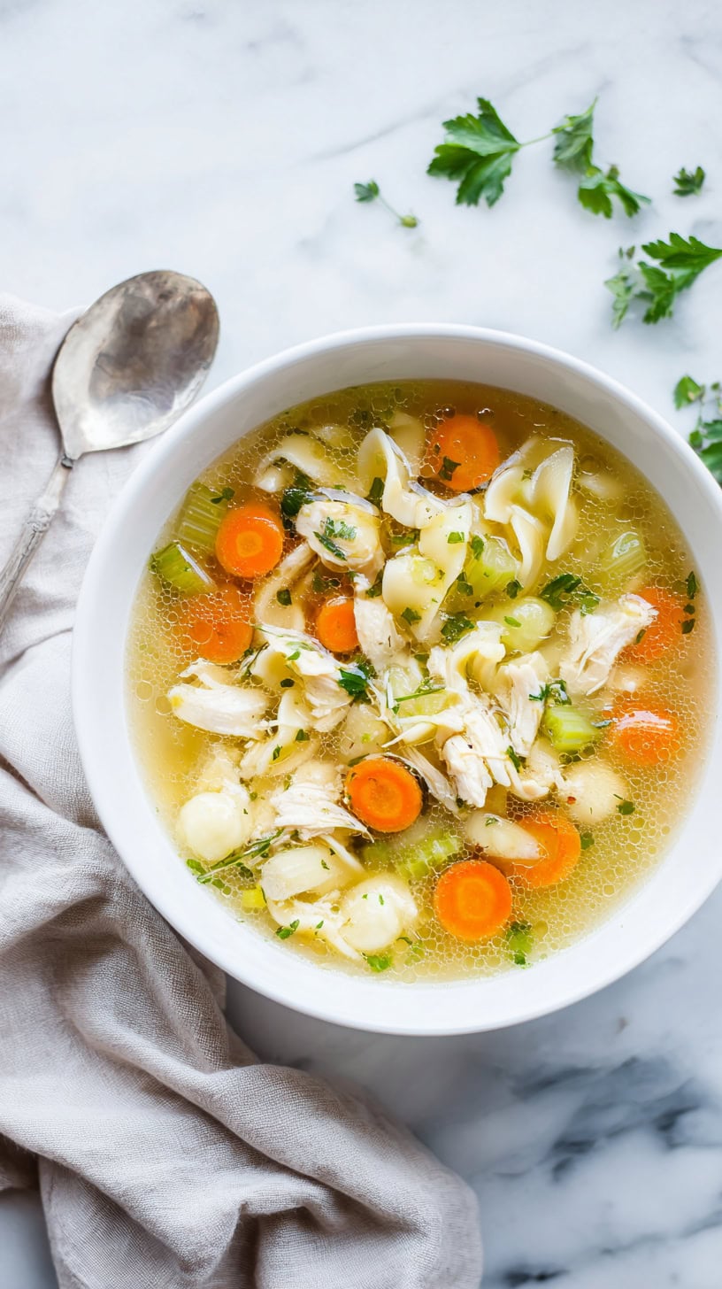 25 Dump-and-Go Slow Cooker Soups for Chilly Nights 54 Chicken Noodle Soup