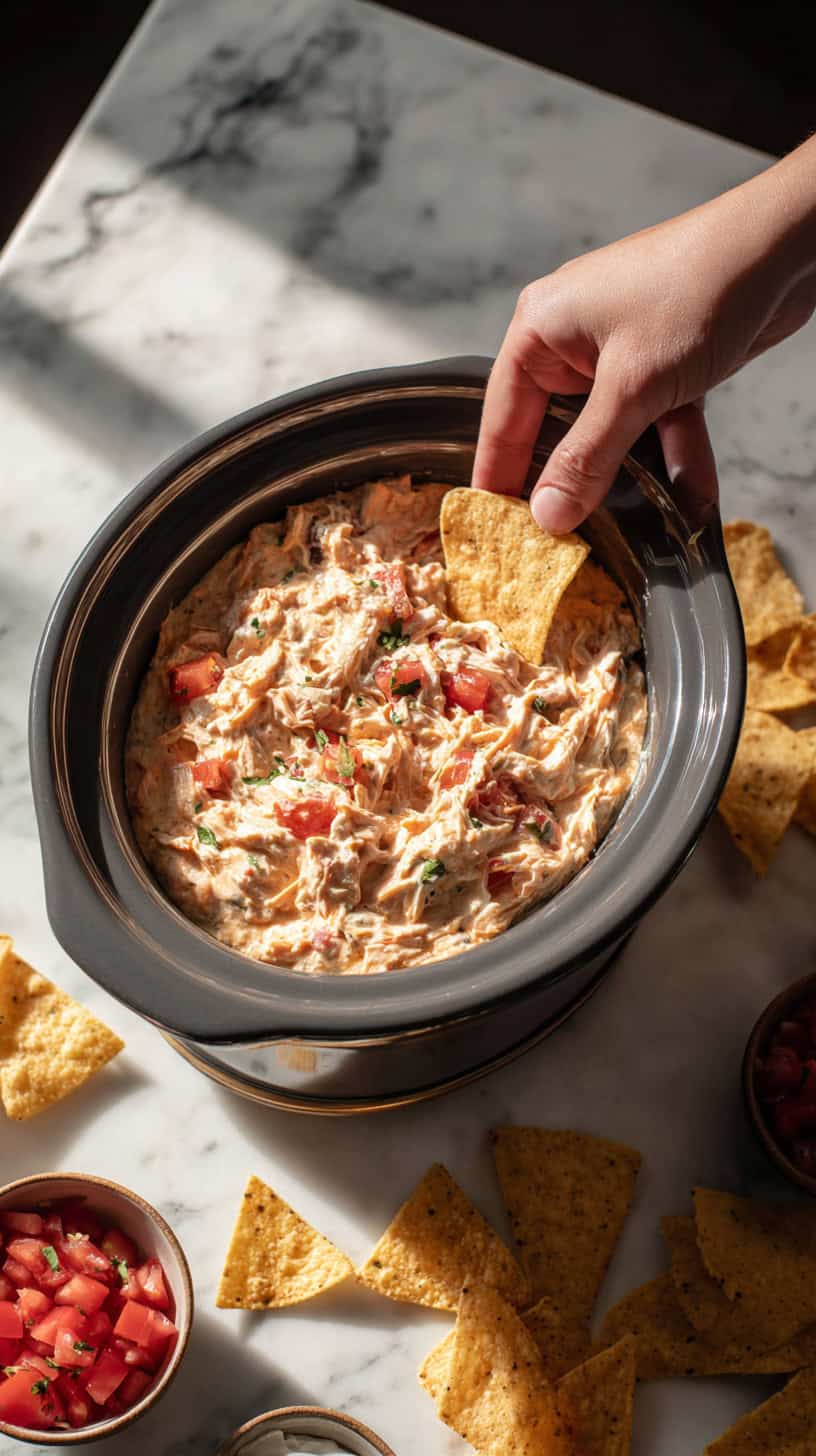 15 Slow Cooker Dips That Will Be the Hit of the Party 44 Chicken Taco Dip