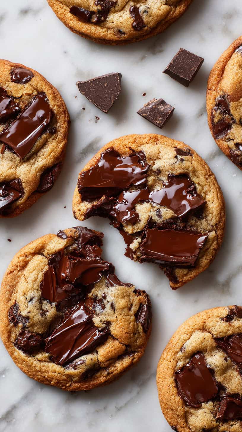 20 Soft and Chewy Chocolate Chip Cookie Variations 48 Chocolate Chunk Melty Pools