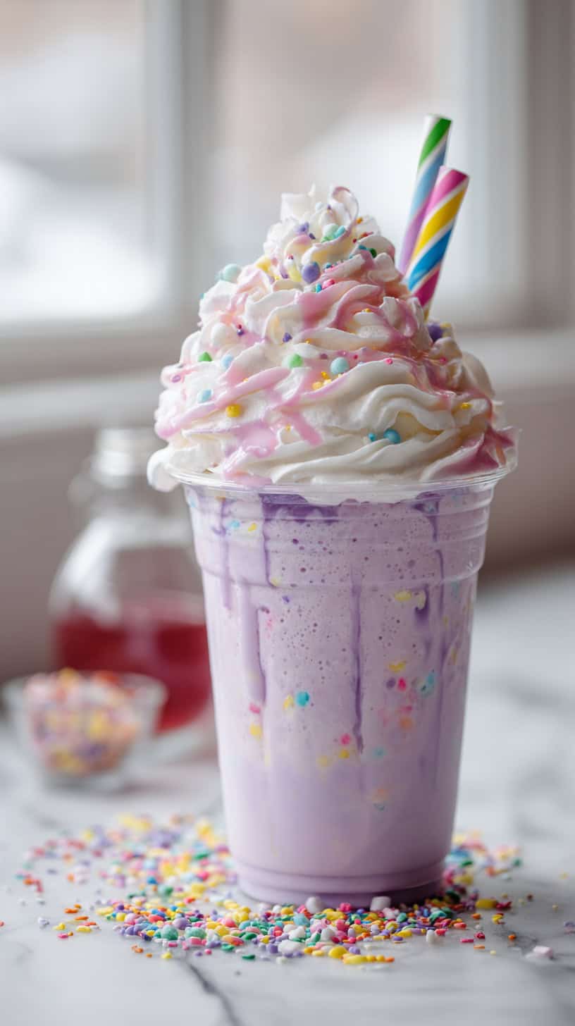 18 Starbucks Copycat Coffee Drinks to Make at Home 44 Cotton Candy Frappuccino