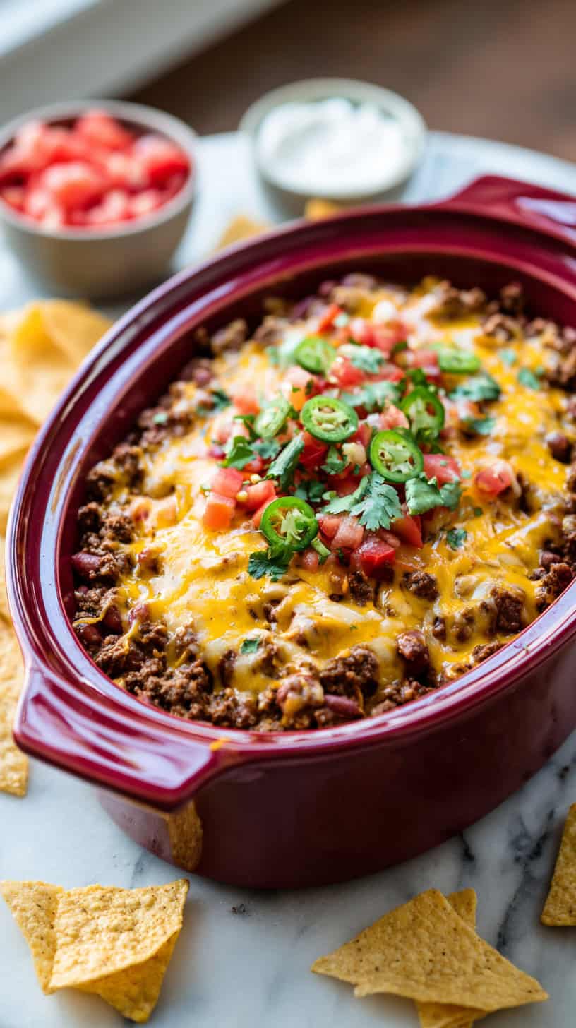 15 Slow Cooker Dips That Will Be the Hit of the Party 36 Cowboy Crack Dip