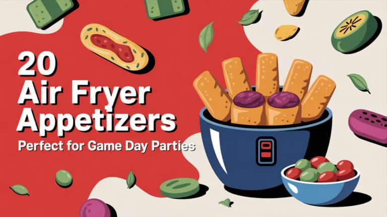 20 Air Fryer Appetizers Perfect for Game Day Parties