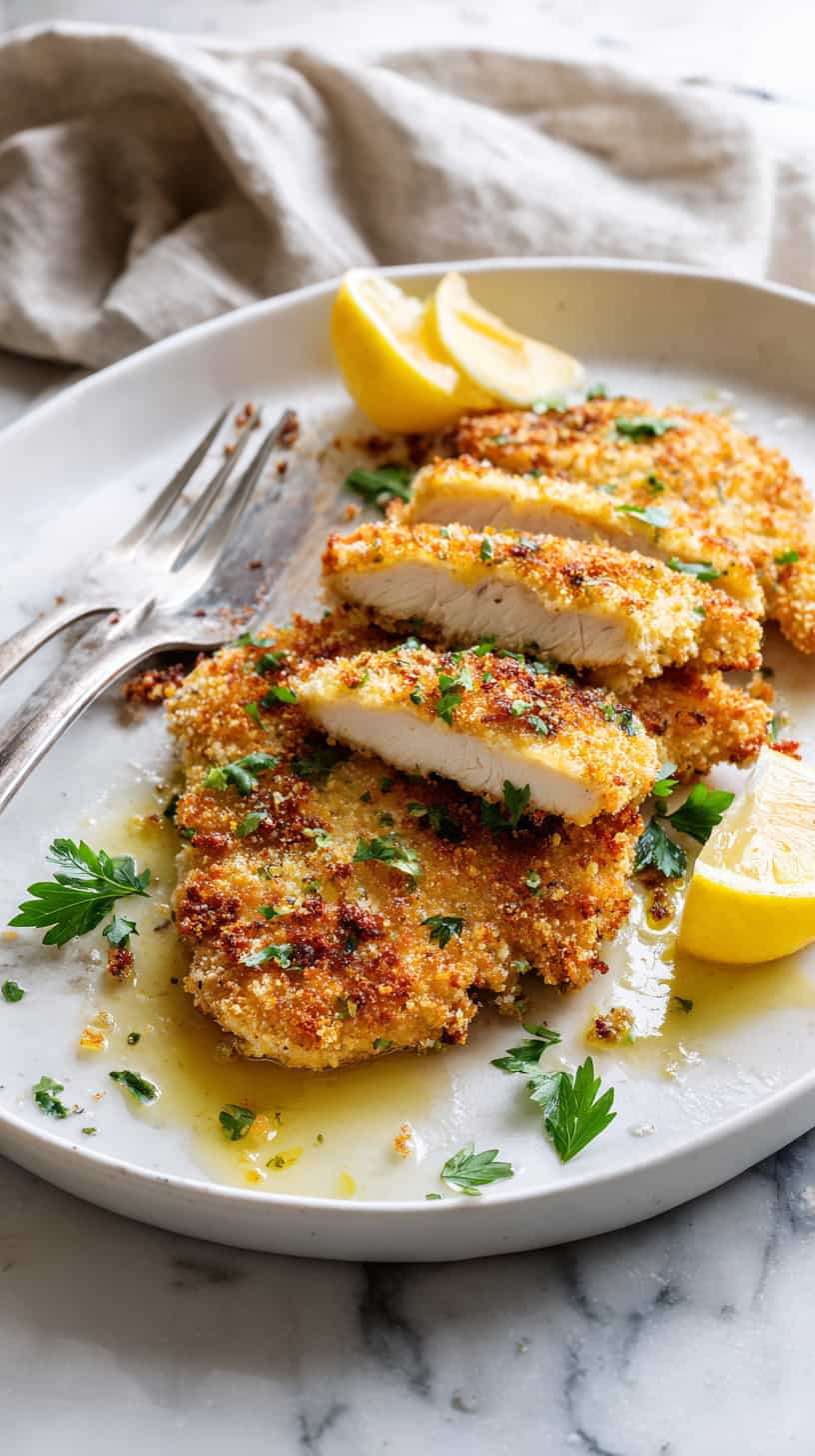 Crispy Chicken Cutlets