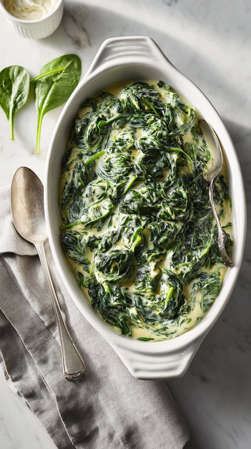 30 Keto-Friendly Side Dishes for Busy Moms 65 Easy Creamed Spinach