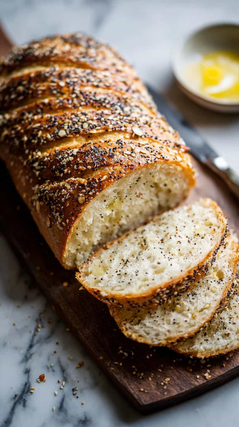 20 Rustic Bread Recipes You Can Make Without a Bread Machine 42 Everything Bagel Bread