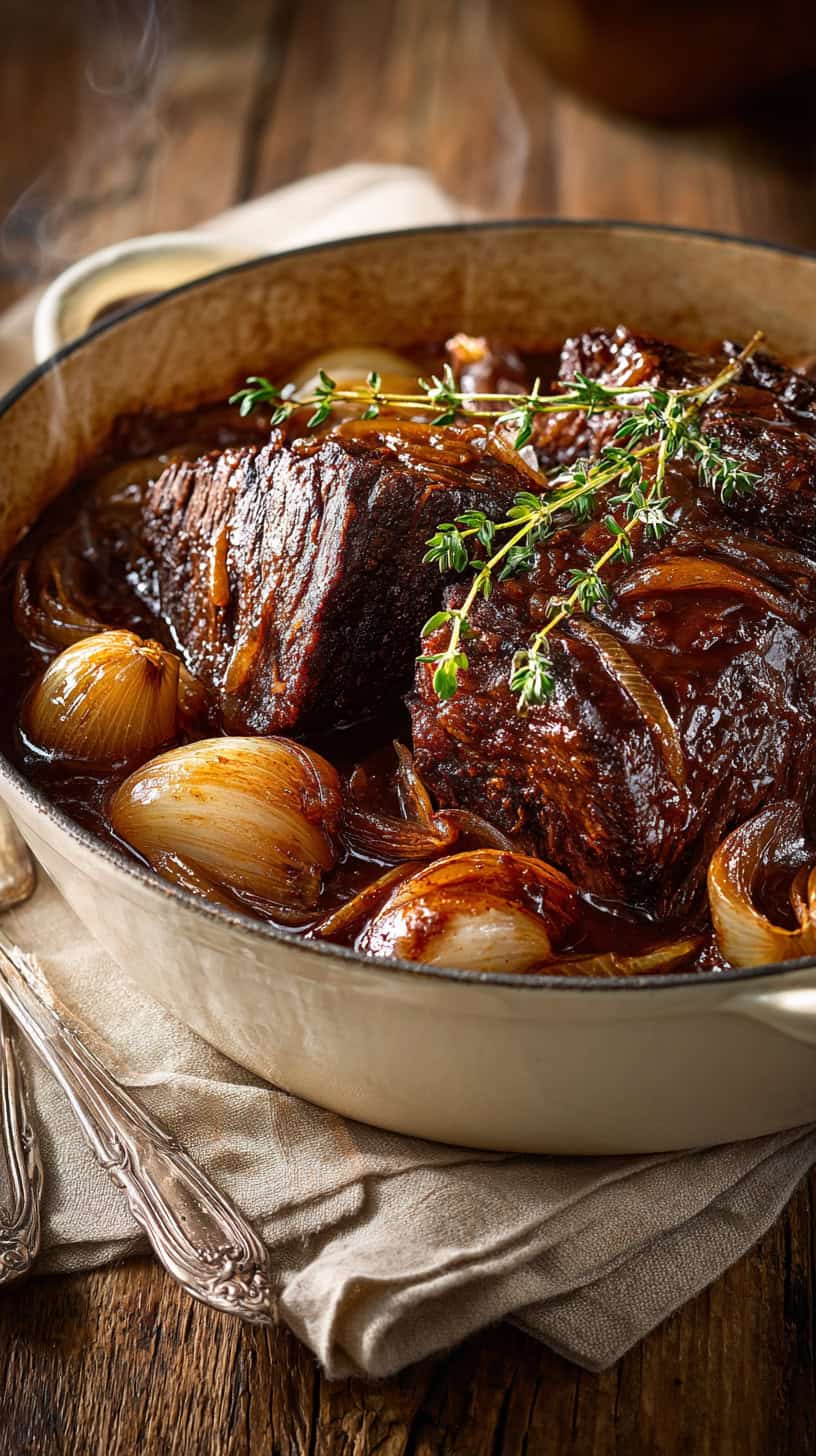 20 Keto-Friendly Comfort Foods That Actually Taste Good 43 French Onion Pot Roast