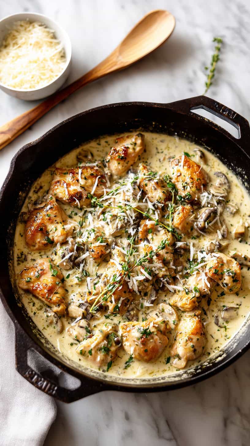 25 Dump-and-Go Slow Cooker Soups for Chilly Nights 56 Garlic Parmesan Chicken Stew