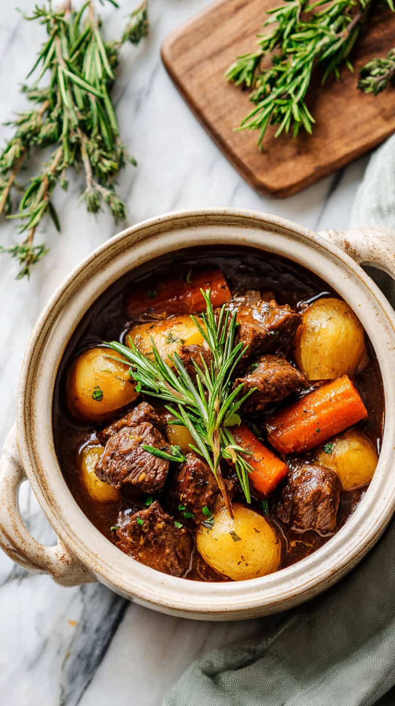 15 Hearty Beef Stew Variations for February Evenings 43 Herb Rosemary Beef Stew
