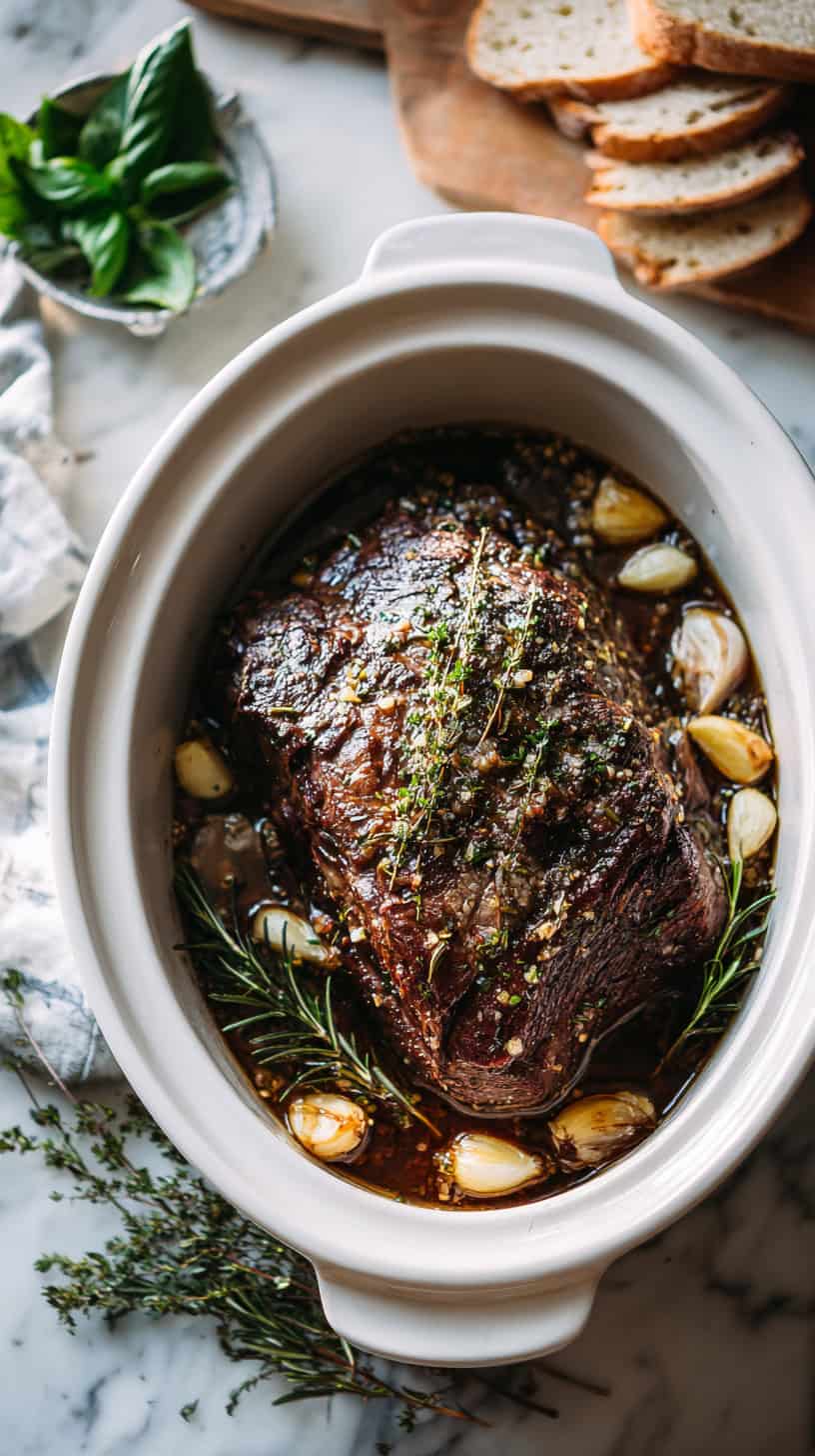 20 Easy Slow Cooker Pot Roast Recipes for Busy Moms 50 Italian Seasoned Roast