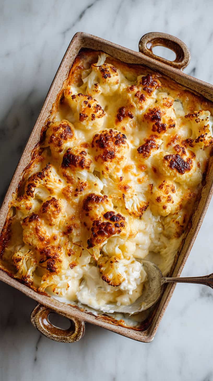 30 Keto-Friendly Side Dishes for Busy Moms 77 Loaded Cauliflower Casserole