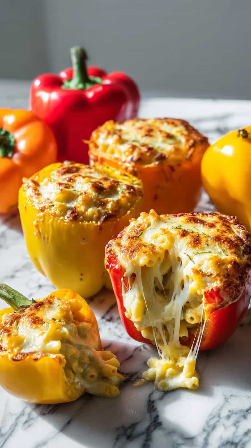 18 Homemade Mac and Cheese Recipes Better Than Boxed 44 Mac and Cheese Stuffed Peppers