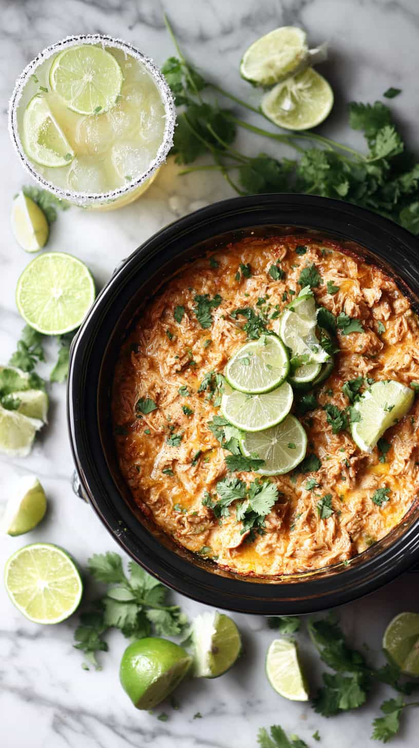 15 Slow Cooker Dips That Will Be the Hit of the Party 34 Margarita Chicken Dip