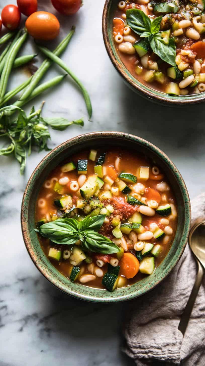 25 Dump-and-Go Slow Cooker Soups for Chilly Nights 72 Minestrone Soup