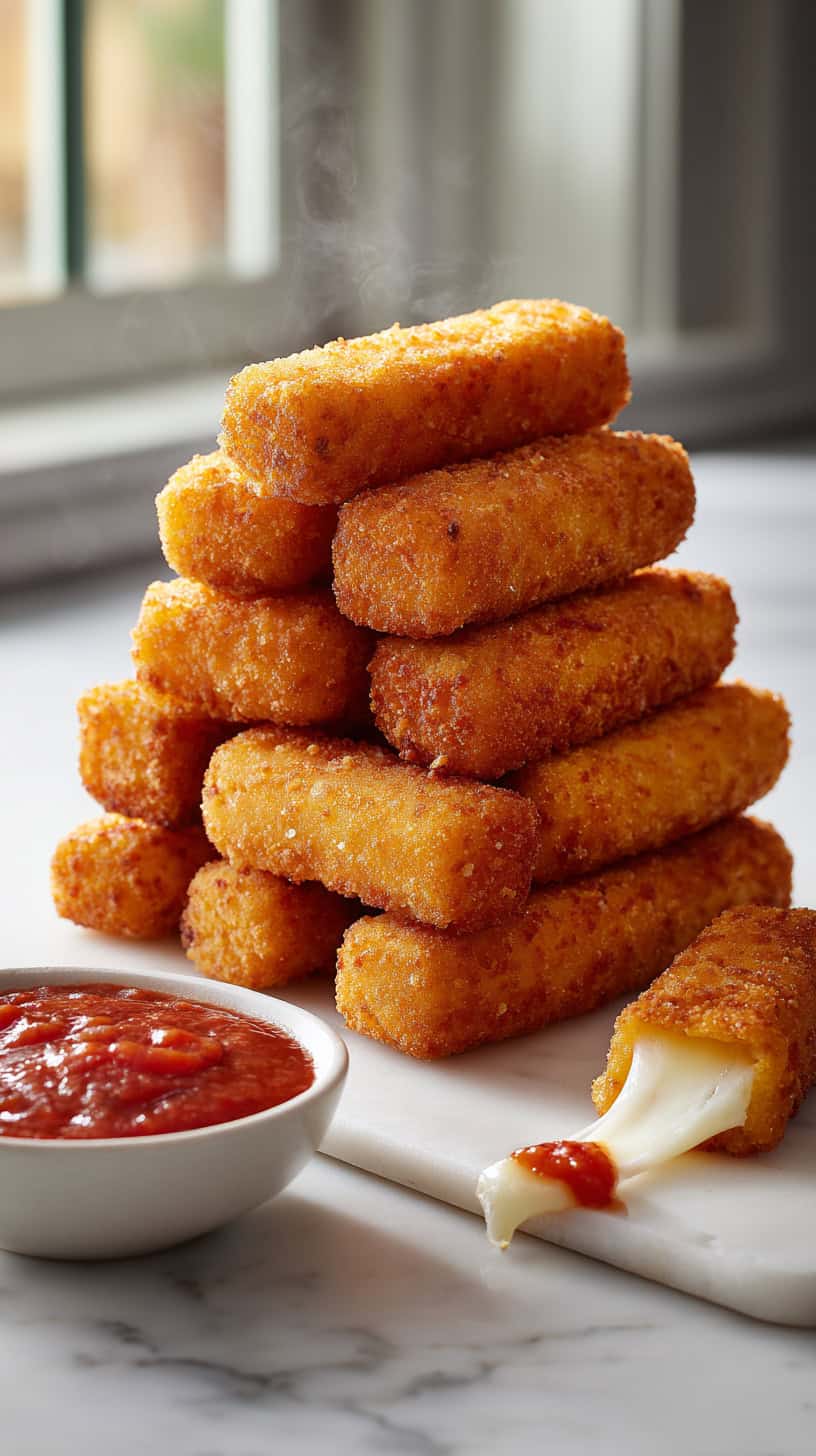 20 Air Fryer Appetizers Perfect for Game Day Parties 47 Mozzarella Sticks