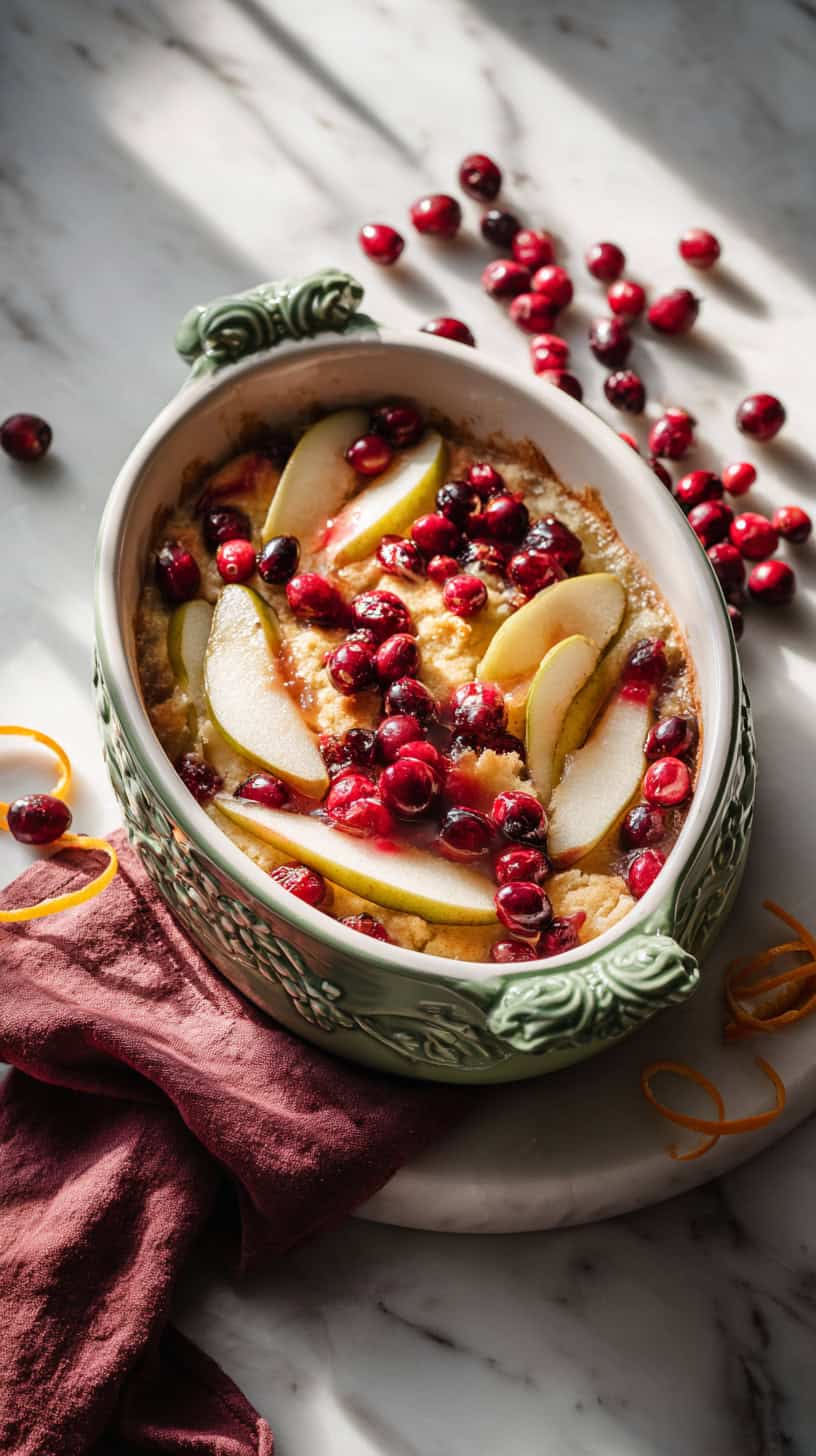 15 Old-Fashioned Fruit Cobblers That Smell Amazing 45 Pear Cranberry Cobbler