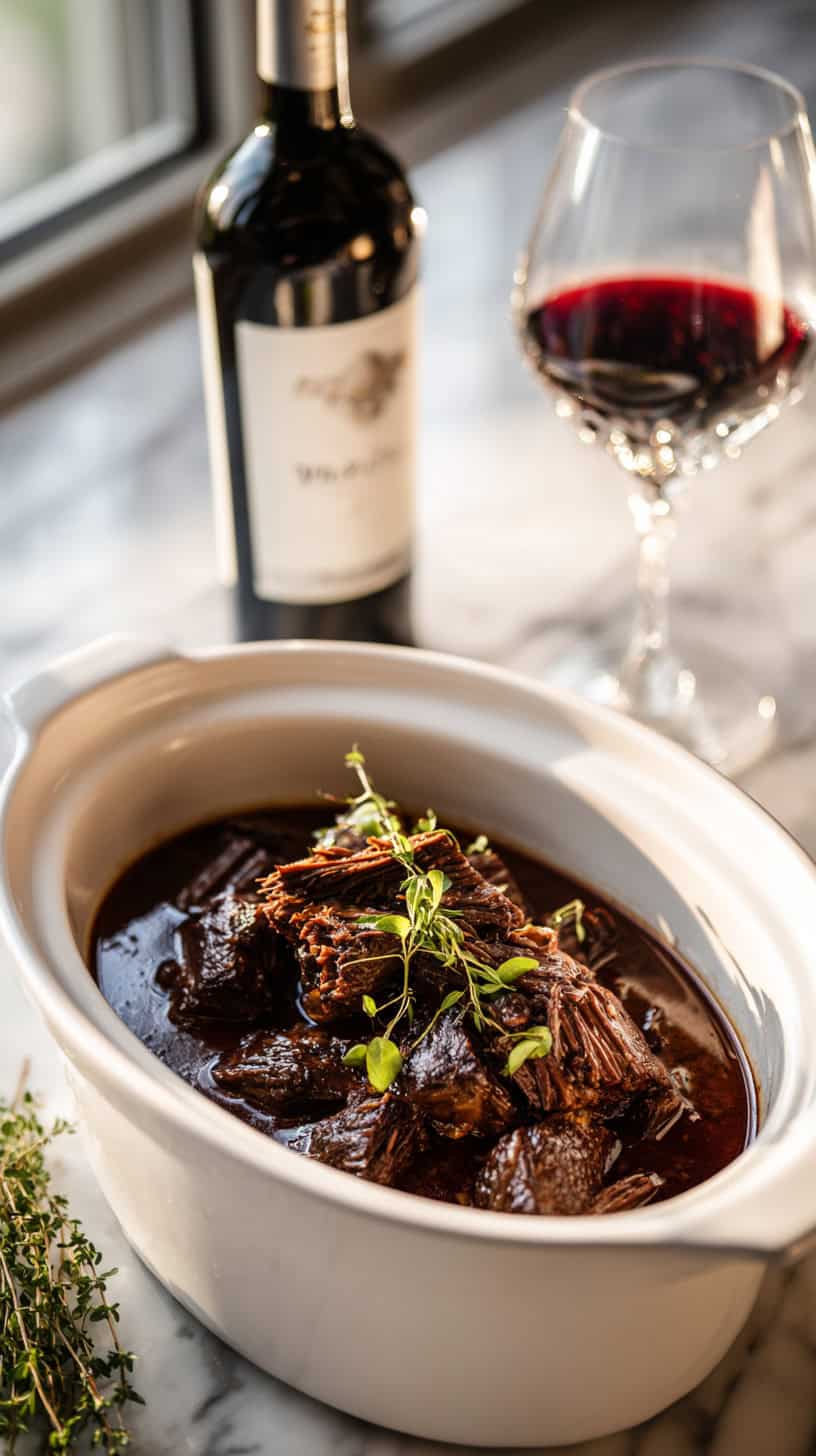 20 Easy Slow Cooker Pot Roast Recipes for Busy Moms 41 Red Wine Pot Roast