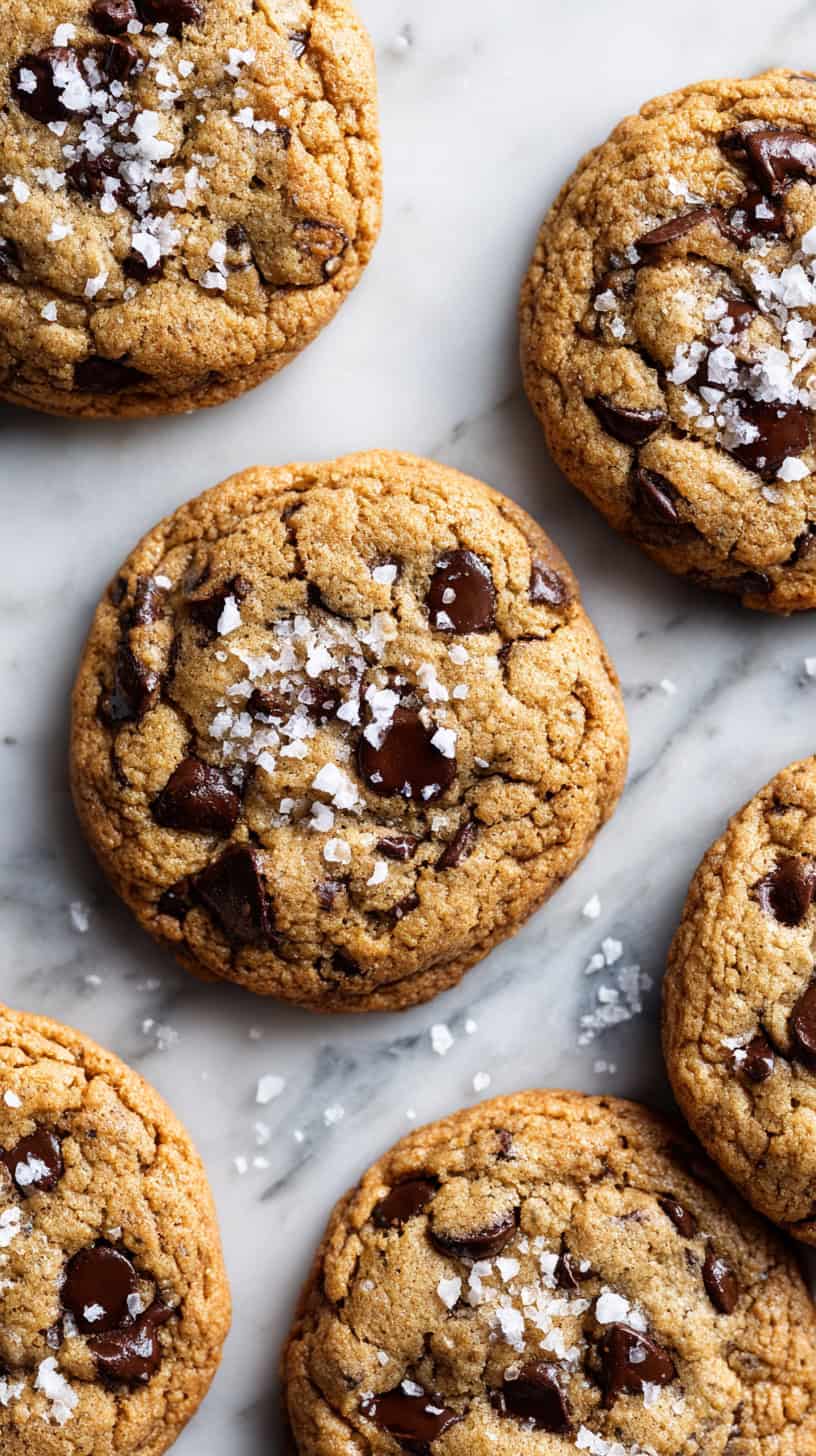 20 Soft and Chewy Chocolate Chip Cookie Variations 49 Sea Salt Flaky Top