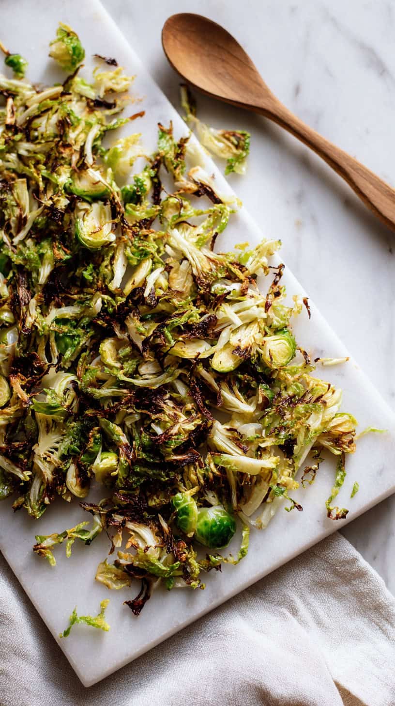30 Keto-Friendly Side Dishes for Busy Moms 89 Shredded Roasted Brussels Sprouts