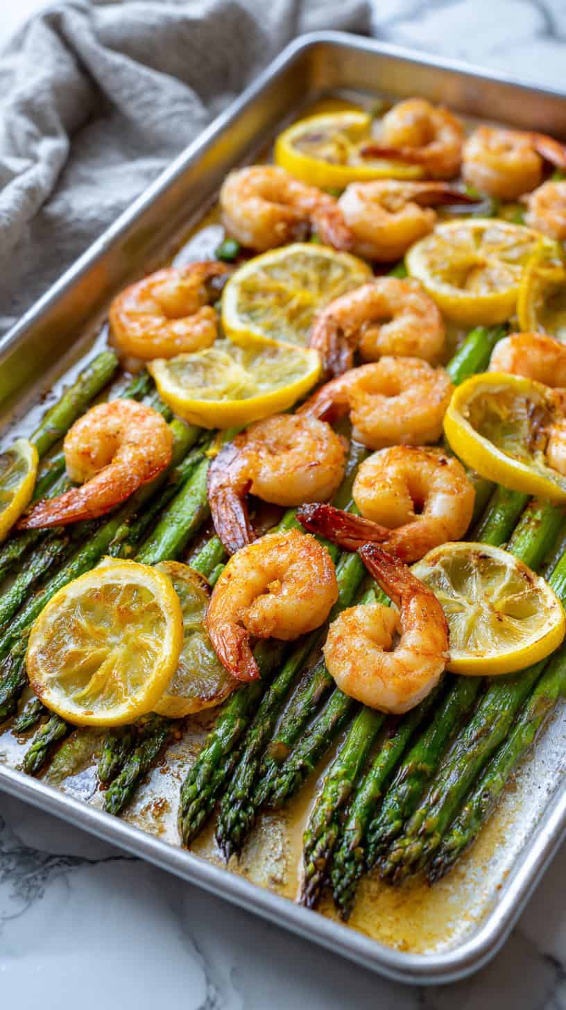25 Sheet Pan Dinners That Make Cleanup a Breeze 69 Shrimp Asparagus Lemon