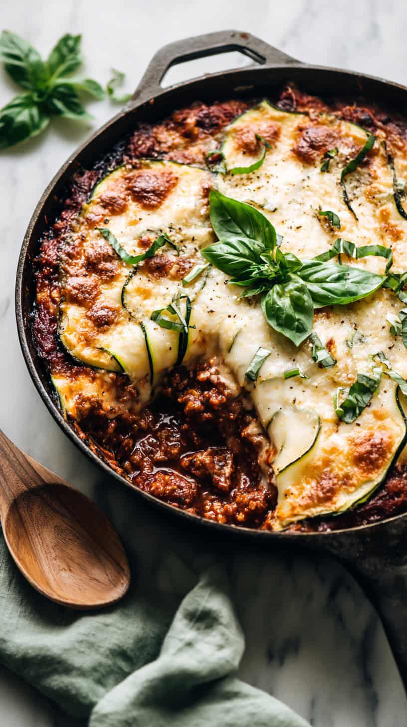 20 Keto-Friendly Comfort Foods That Actually Taste Good 46 Skillet Lasagna