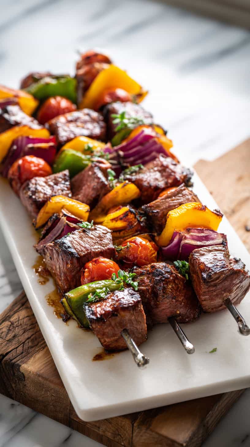 15 Copycat Texas Roadhouse Recipes (Rolls and Butter Included) 43 Steak Kabobs