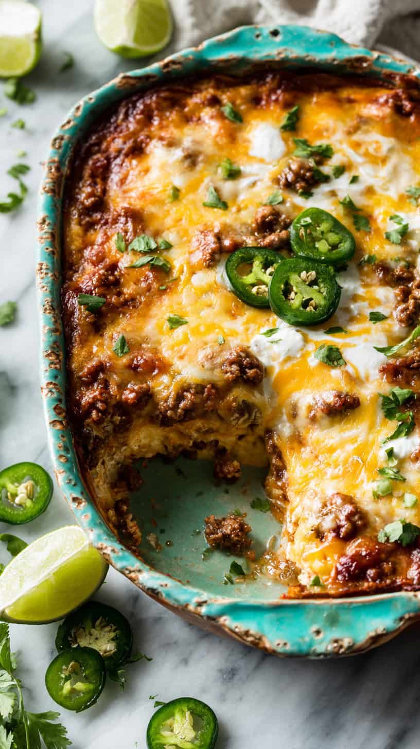 20 Keto-Friendly Comfort Foods That Actually Taste Good 49 Taco Beef Casserole