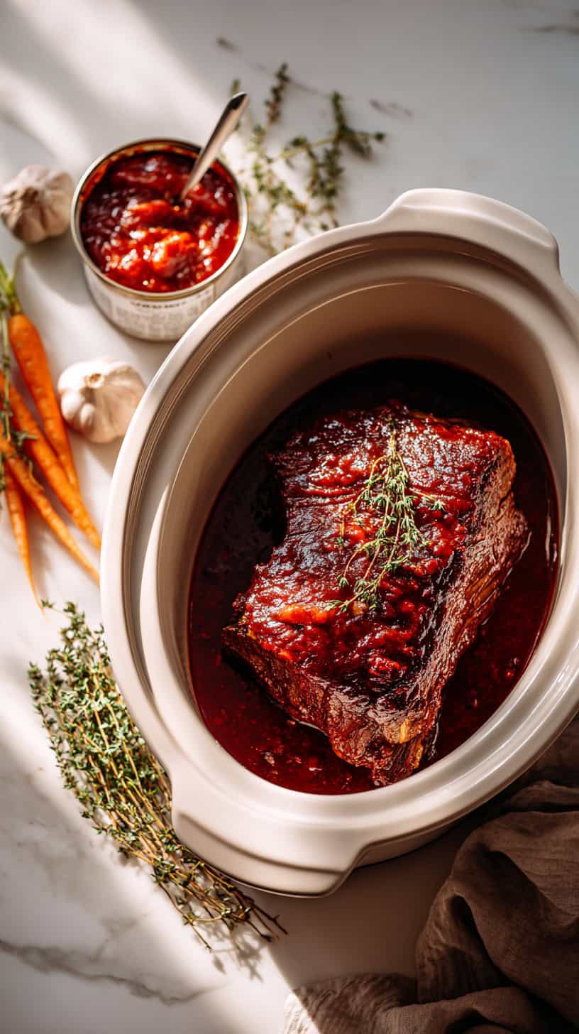 20 Easy Slow Cooker Pot Roast Recipes for Busy Moms 47 Tomato Paste Pot Roast