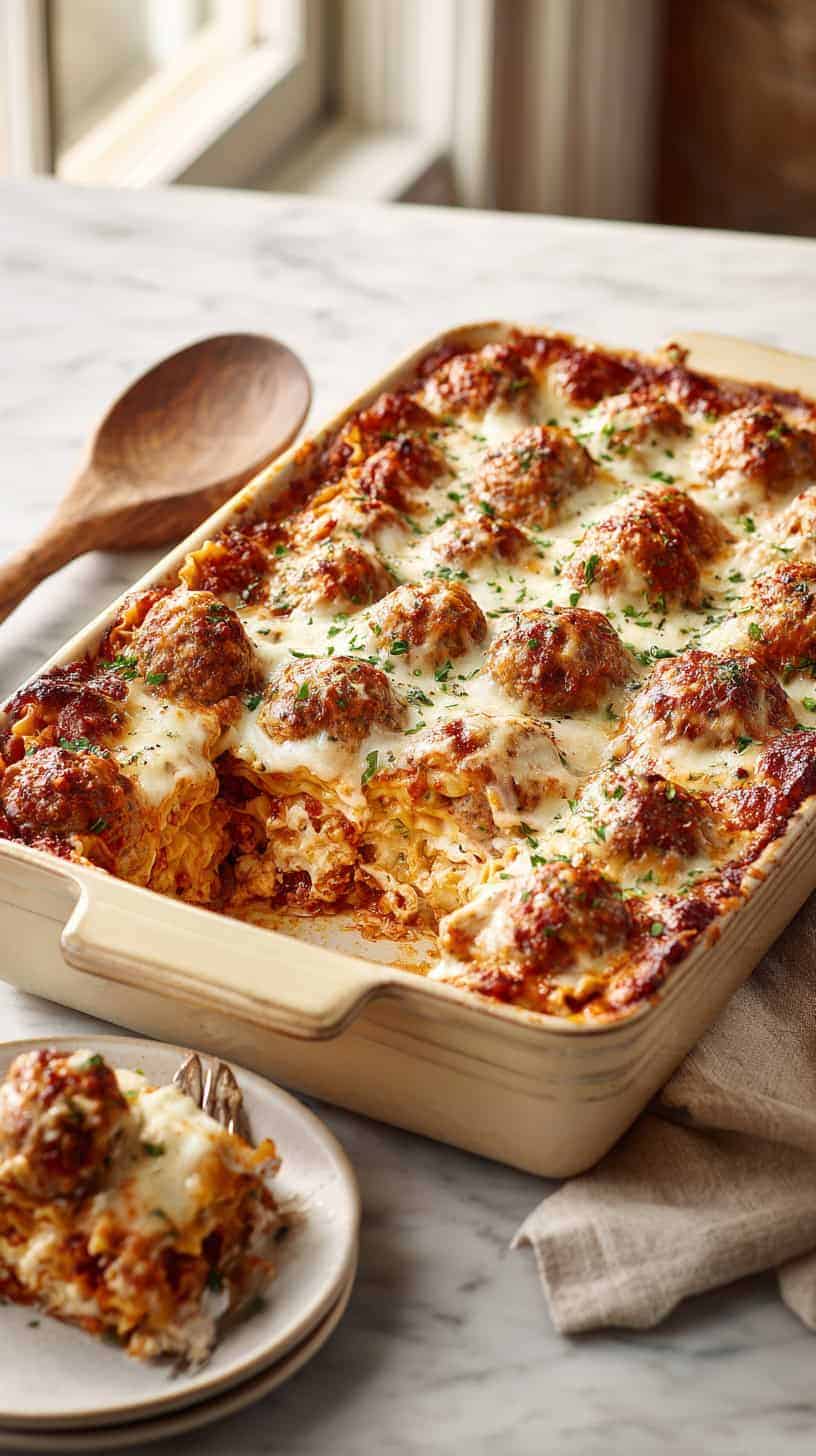 20 Easy Lasagna Recipes for Feeding a Crowd 13 Turkey Meatball Lasagna