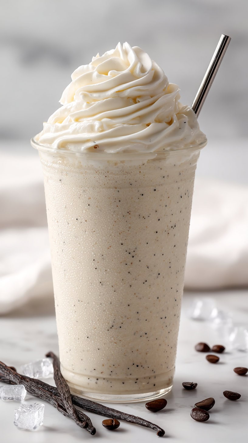 18 Starbucks Copycat Coffee Drinks to Make at Home 51 Vanilla Bean Crème Frappuccino