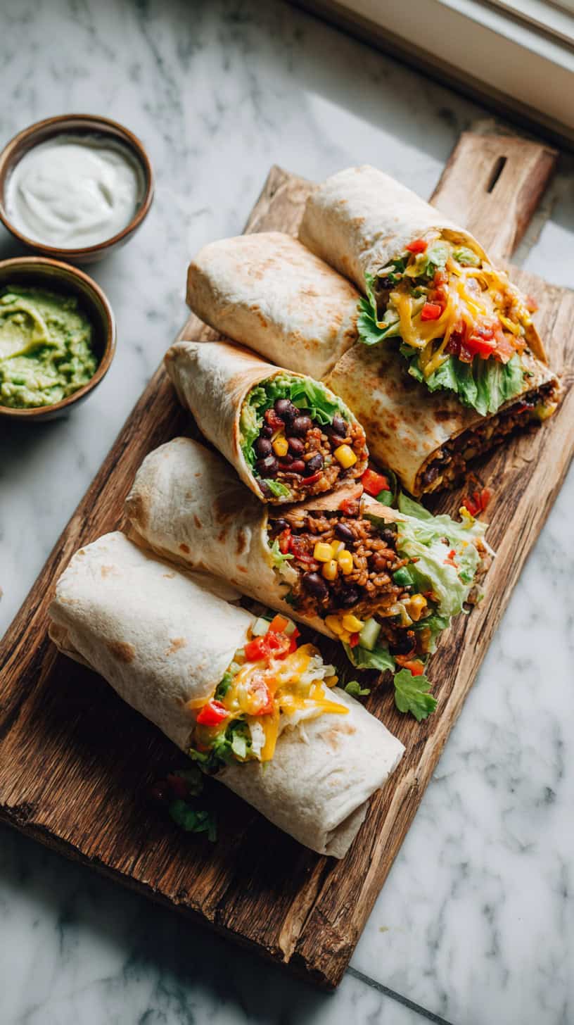 Vegetarian Burritos