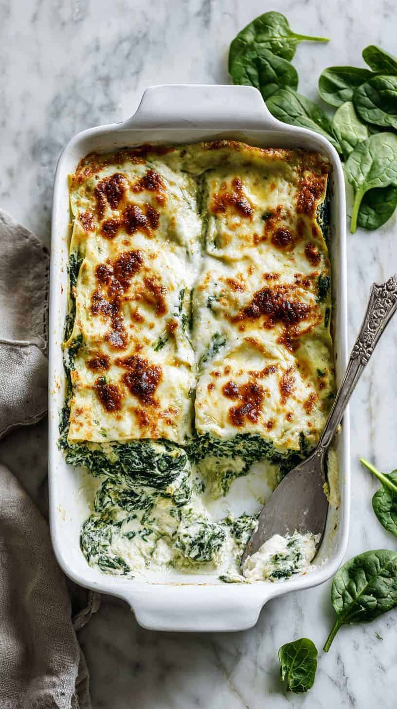 20 Easy Lasagna Recipes for Feeding a Crowd 4 Vegetarian Spinach Lasagna