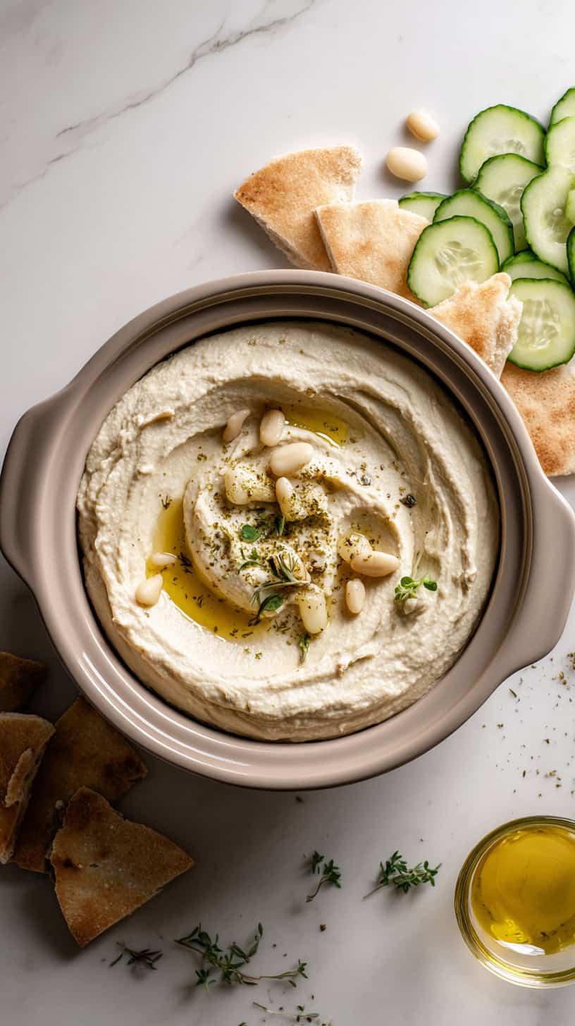 15 Slow Cooker Dips That Will Be the Hit of the Party 45 White Bean Hummus