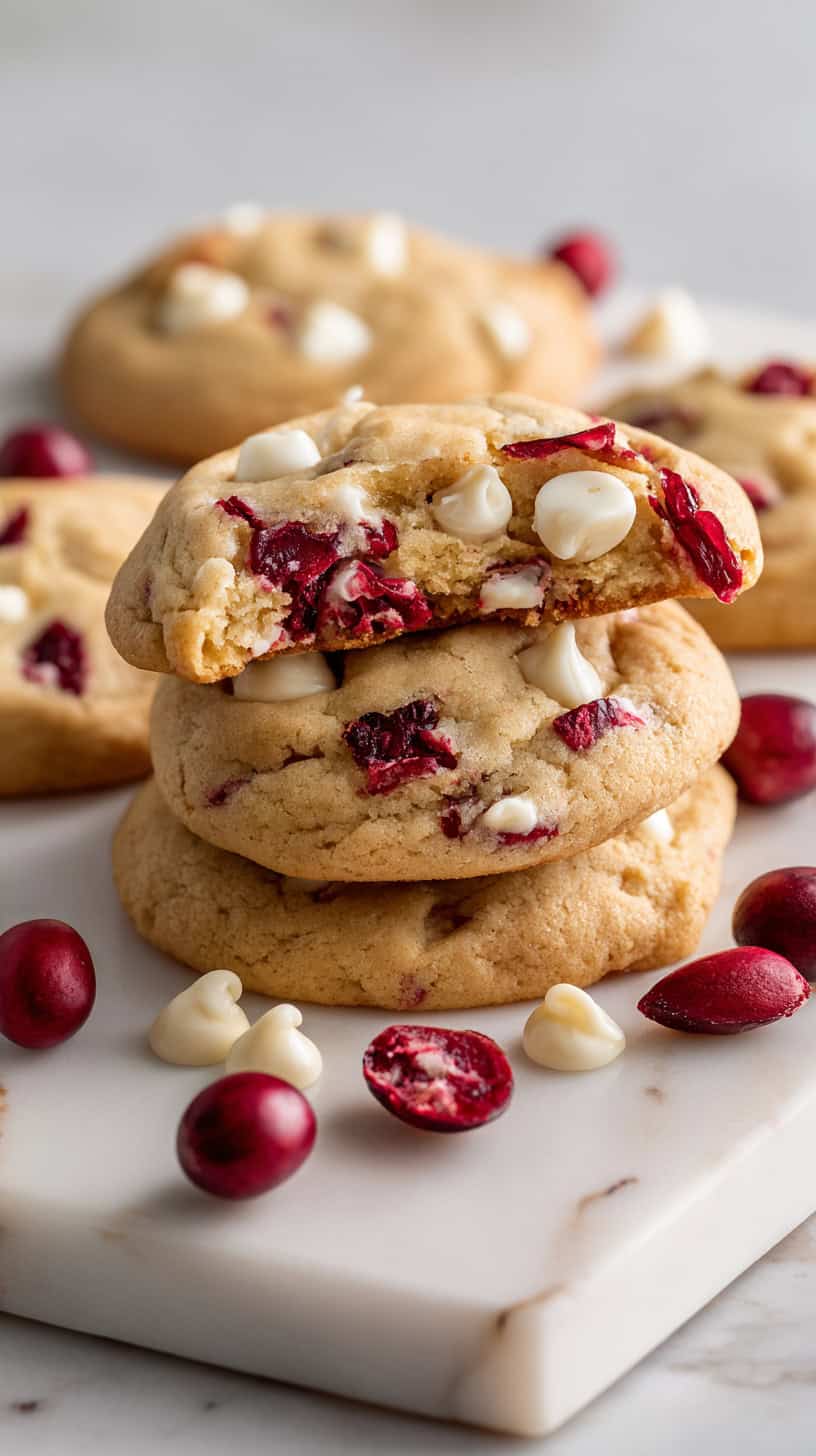 20 Soft and Chewy Chocolate Chip Cookie Variations 56 White Chocolate Cranberry Mix
