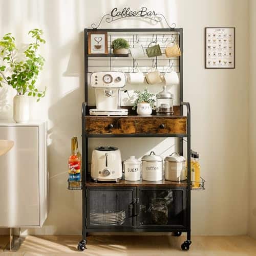 18 DIY Coffee Bar Ideas for Small Kitchens 95 Product